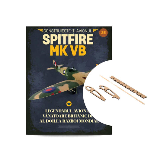 Macheta avion Spitfire MK VB KIT nr 25, 1:12 Libertatea