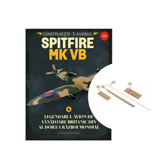 Macheta avion Spitfire MK VB KIT nr 29, 1:12 Libertatea