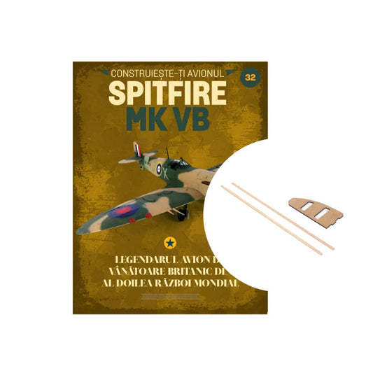 Macheta avion Spitfire MK VB KIT nr 32, 1:12 Libertatea