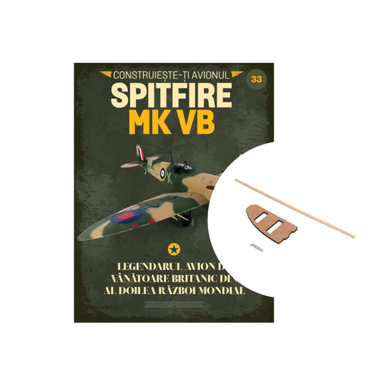 Macheta avion Spitfire MK VB KIT nr 33, 1:12 Libertatea