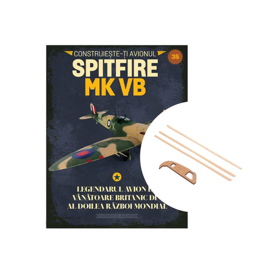 Macheta avion Spitfire MK VB KIT nr 35, 1:12 Libertatea