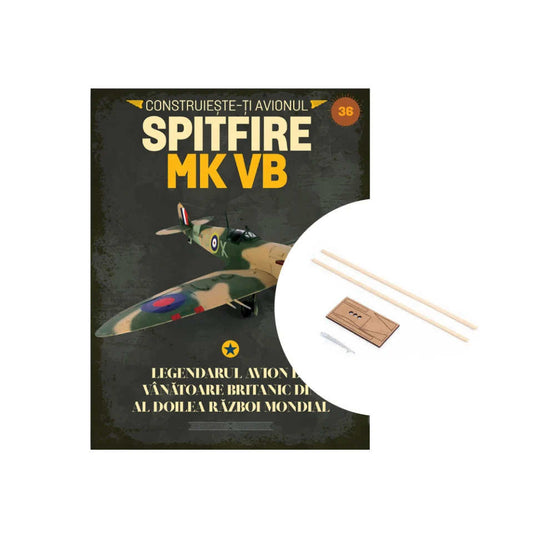 Macheta avion Spitfire MK VB KIT nr 36, 1:12 Libertatea