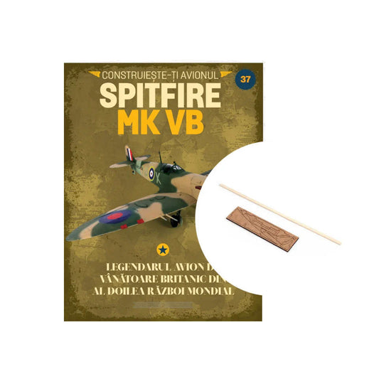 Macheta avion Spitfire MK VB KIT nr 37, 1:12 Libertatea