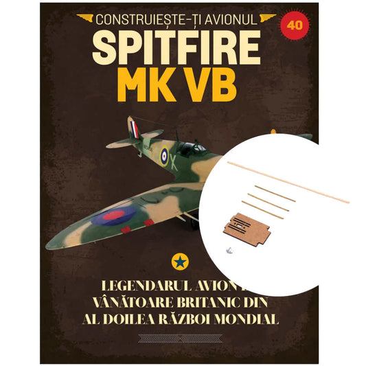 Macheta avion Spitfire MK VB KIT nr 40, 1:12 Libertatea