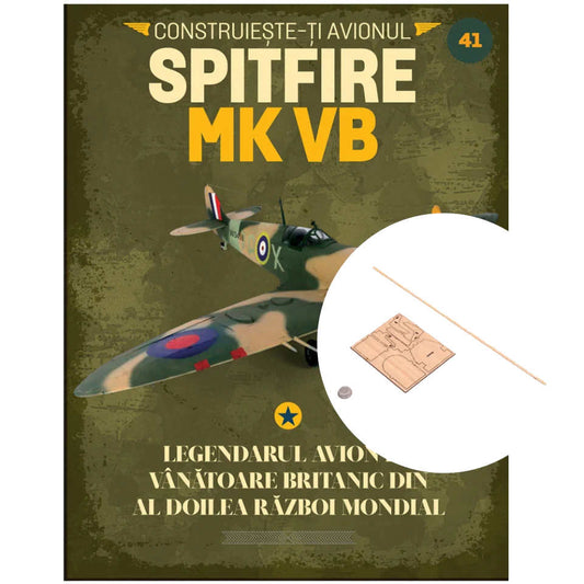 Macheta avion Spitfire MK VB KIT nr 41, 1:12 Libertatea