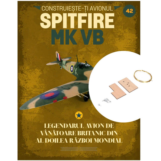 Macheta avion Spitfire MK VB KIT nr 42, 1:12 Libertatea