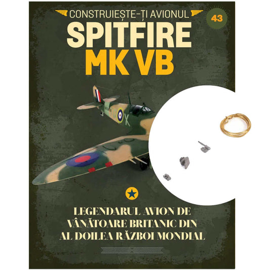 Macheta avion Spitfire MK VB KIT nr 43, 1:12 Libertatea