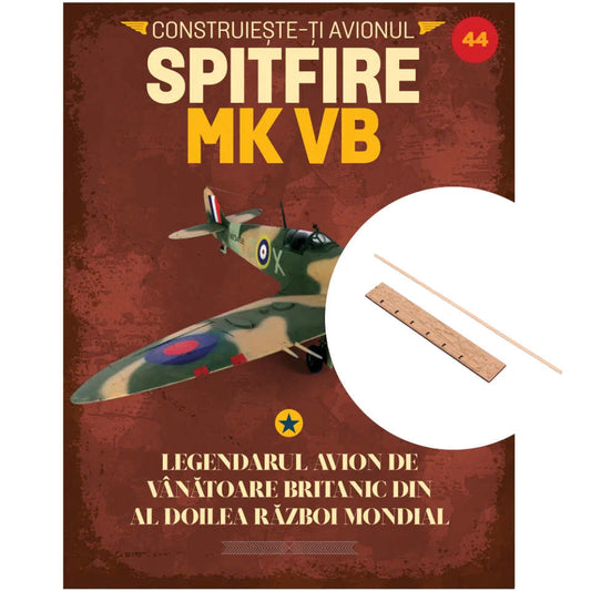 Macheta avion Spitfire MK VB KIT nr 44, 1:12 Libertatea
