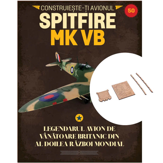 Macheta avion Spitfire MK VB KIT nr 50, 1:12 Libertatea