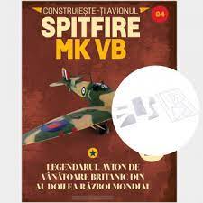 Macheta avion Spitfire MK VB KIT nr 64, 1:12 Libertatea