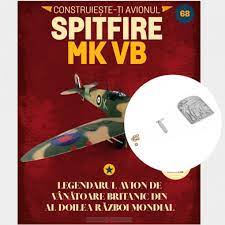 Macheta avion Spitfire MK VB KIT nr 68, 1:12 Libertatea
