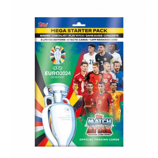 Topps Card Starter Pack Mega Match Attax UEFA Euro2024 Germany