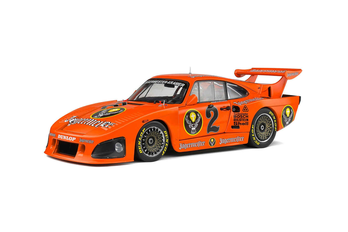 Macheta auto Porsche 935K3 N 2 Jagermeister DRM (1980) 1:18 Solido