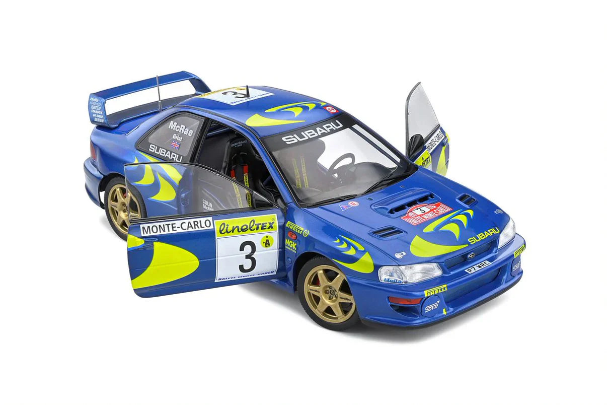 Macheta auto Subaru Impreza 22B WRC Monte Carlo (1997) 1:18 Solido