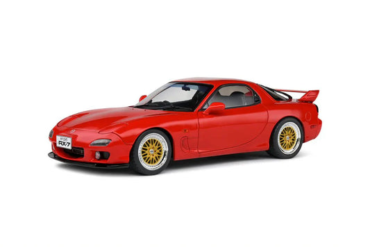 Macheta auto Mazda RX7 (1994) rosu 1:18 Solido