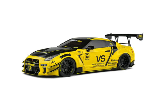 Macheta auto Nissan GT-R (R35) W/ Liberty Walk Body Kit 2.0 (2020) 1:18 Solido