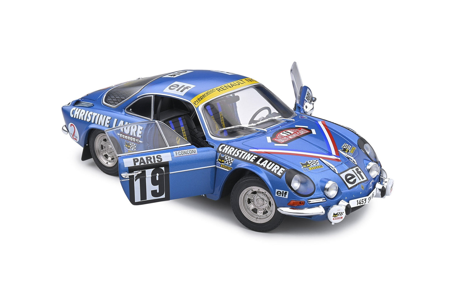 Macheta auto Alpine A110 1600S Rallye Monte-Carlo (1976) 1:18 Solido