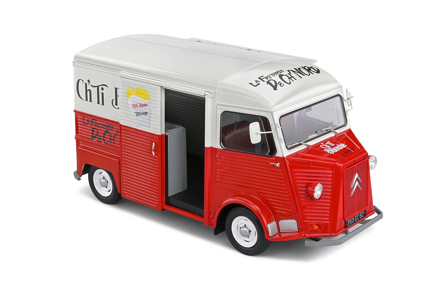 Macheta auto Citroen Type Hy Friterie Ch'Ti Biloute (1969) 1:18 Solido