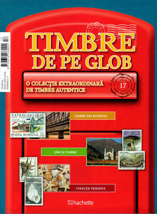Timbre de pe Glob Nr.17, Hachette