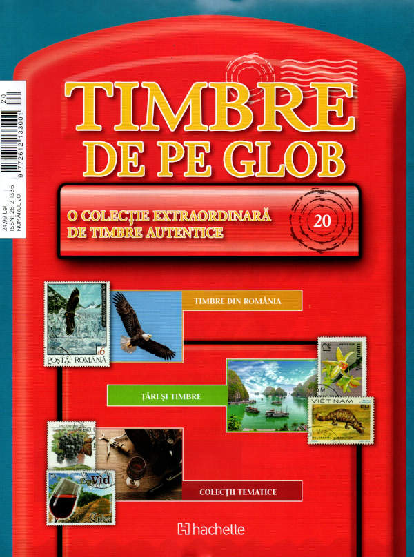 Timbre de pe Glob Nr.20, Hachette