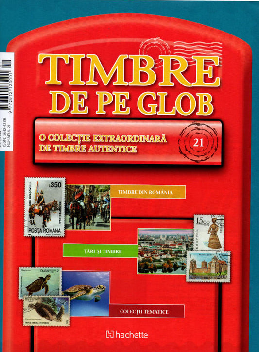 Timbre de pe Glob Nr.21, Hachette