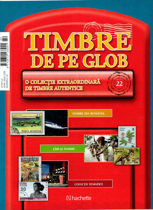 Timbre de pe Glob Nr.22, Hachette