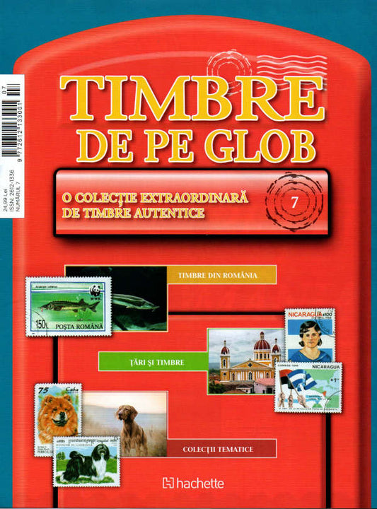 Timbre de pe Glob Nr.07, Hachette