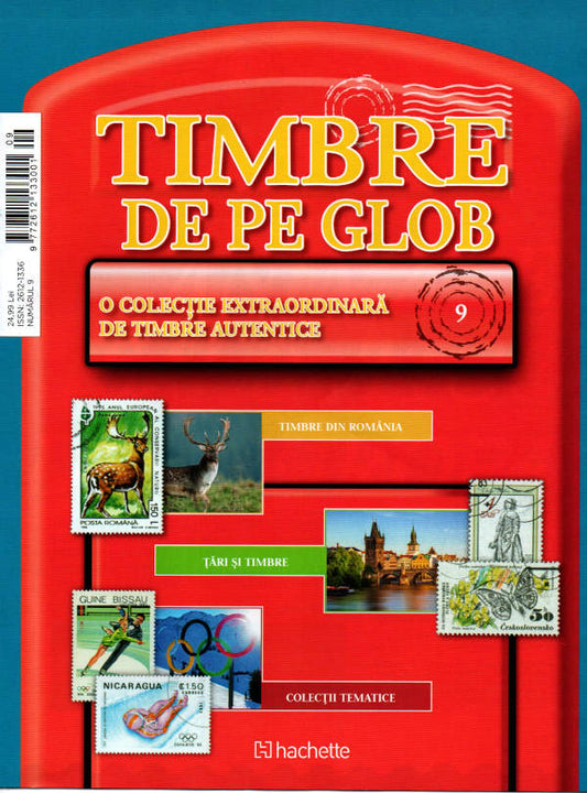 Timbre de pe Glob Nr.09, Hachette