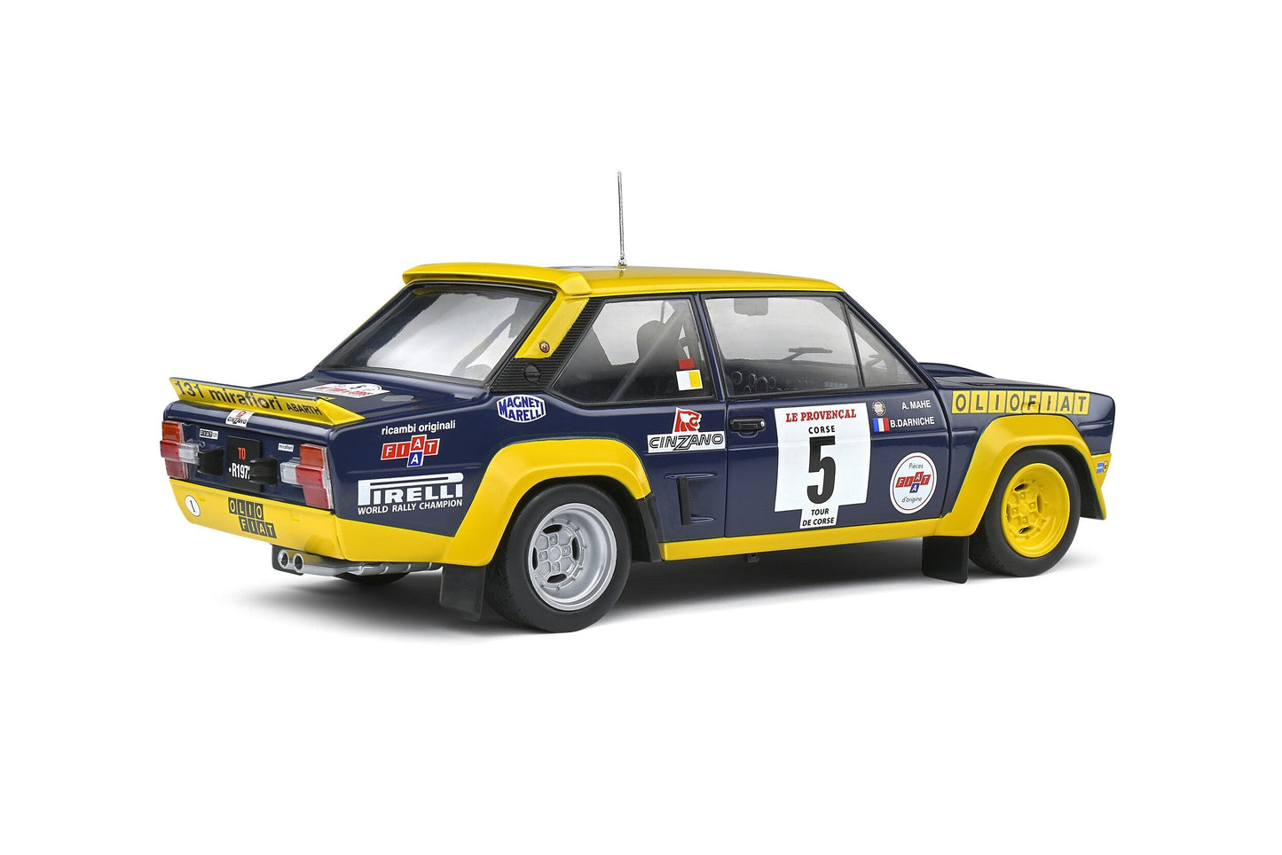 Macheta auto Fiat 131 Abarth Tour de Corse (1977) 1:18 Solido