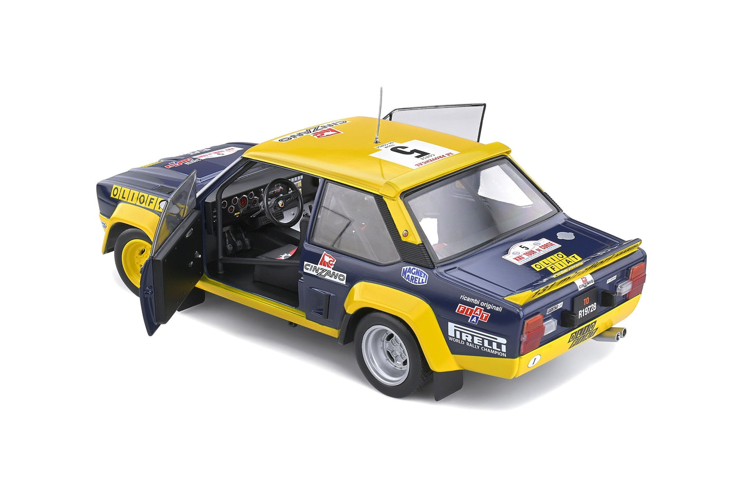 Macheta auto Fiat 131 Abarth Tour de Corse (1977) 1:18 Solido