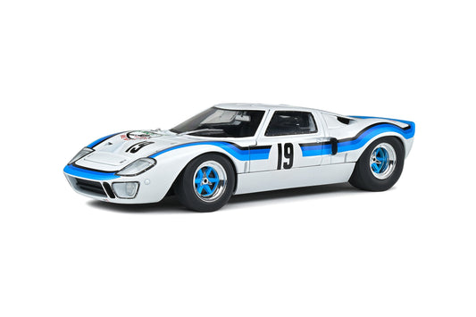 Macheta auto FORD GT40 MK.1 WHITE #19 E.MARTA ANGOLA CHAMPIONSHIP (1973) 1:18 Solido