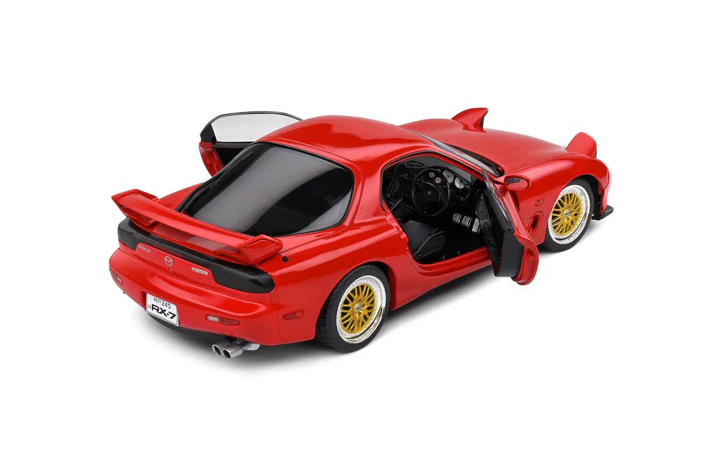 Macheta auto Mazda RX7 (1994) rosu 1:18 Solido