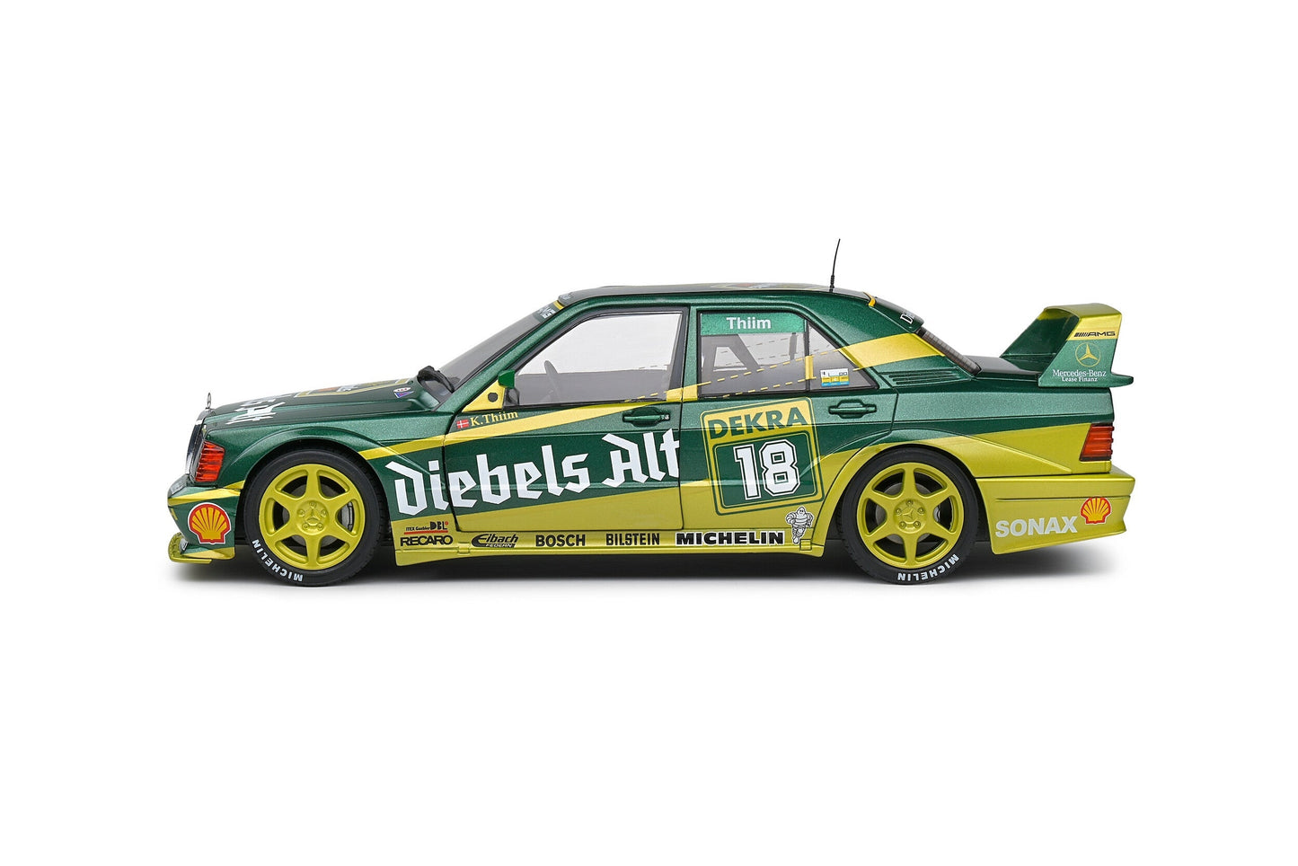 Macheta auto Mercedes-Benz 190 EVO II DTM (1992) 1:18 Solido