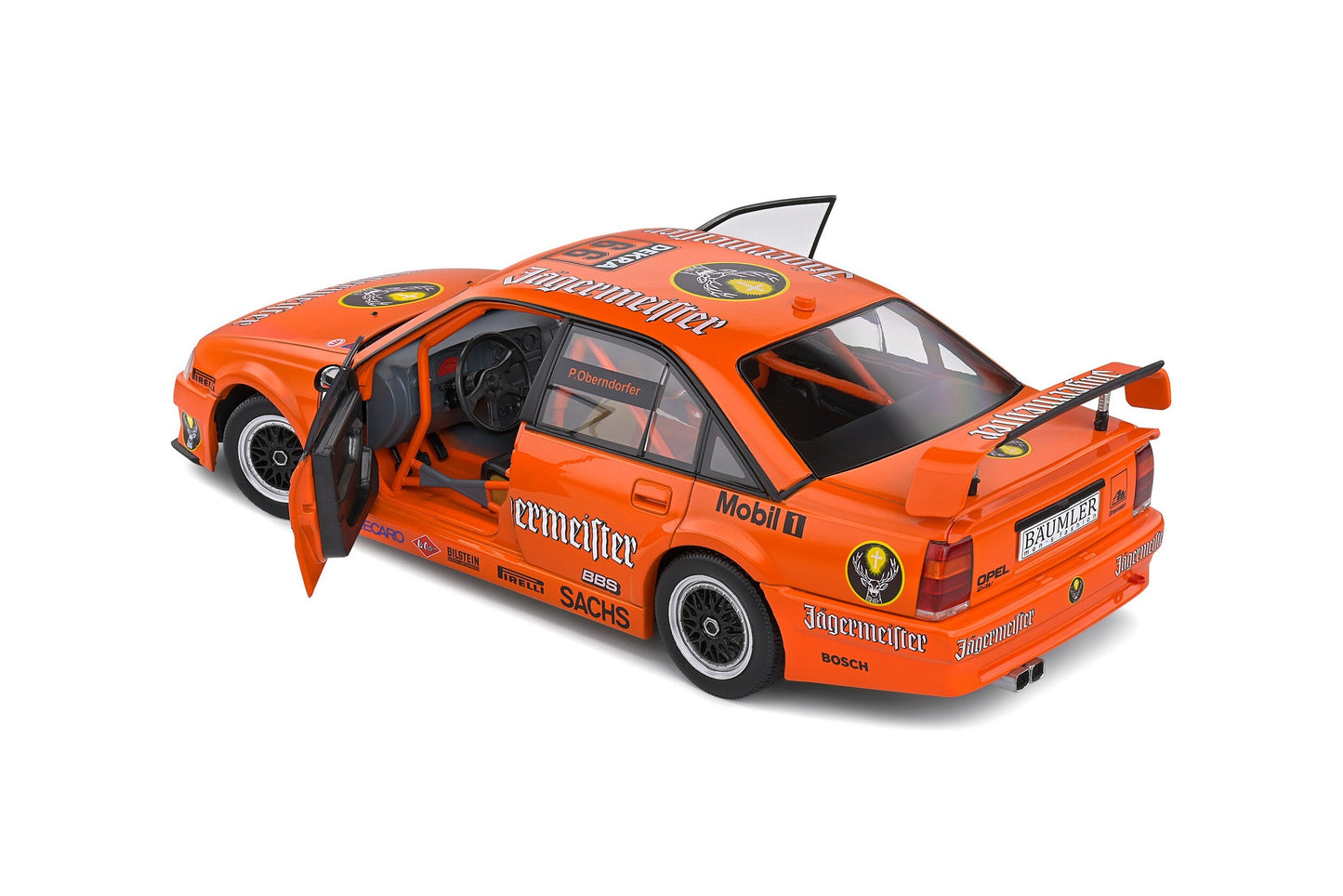 Macheta auto Opel Omega Evo 500 Orange #66 P.Oberndorfer DTM 1991 1:18 Solido