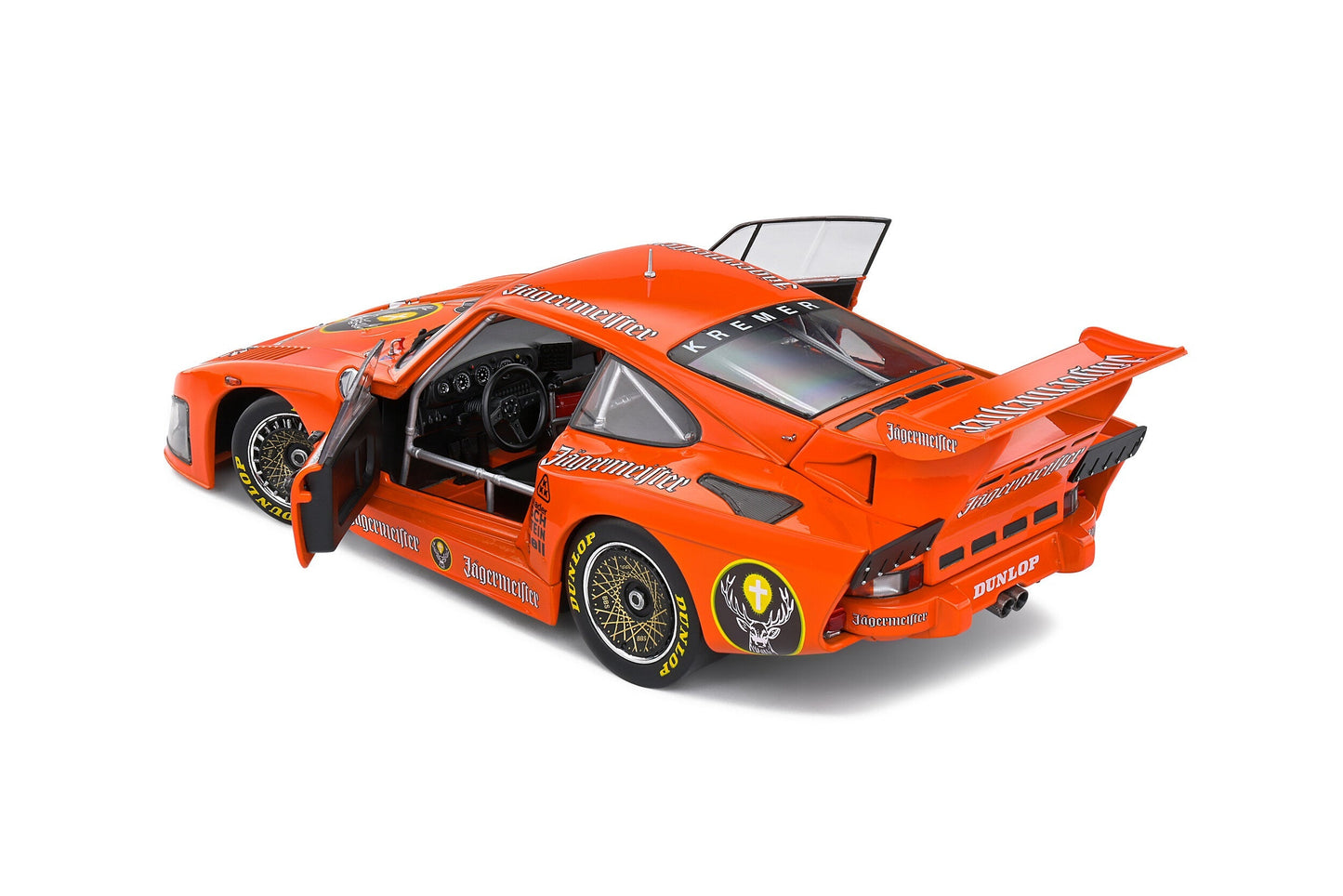 Macheta auto Porsche 935K3 N 2 Jagermeister DRM (1980) 1:18 Solido