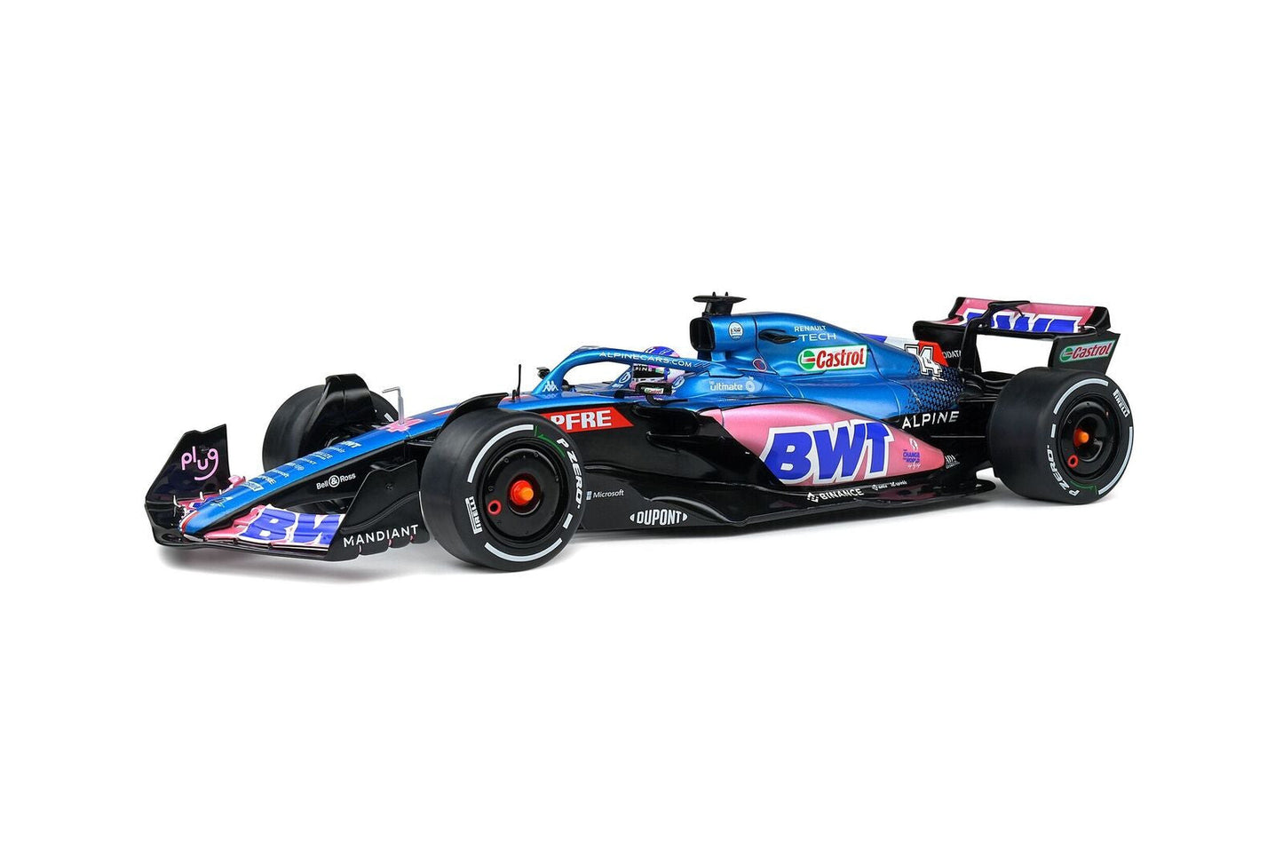 Macheta auto Alpine F1 A522 F.Alonso Blue Monaco GP 2022 1:18 Solido