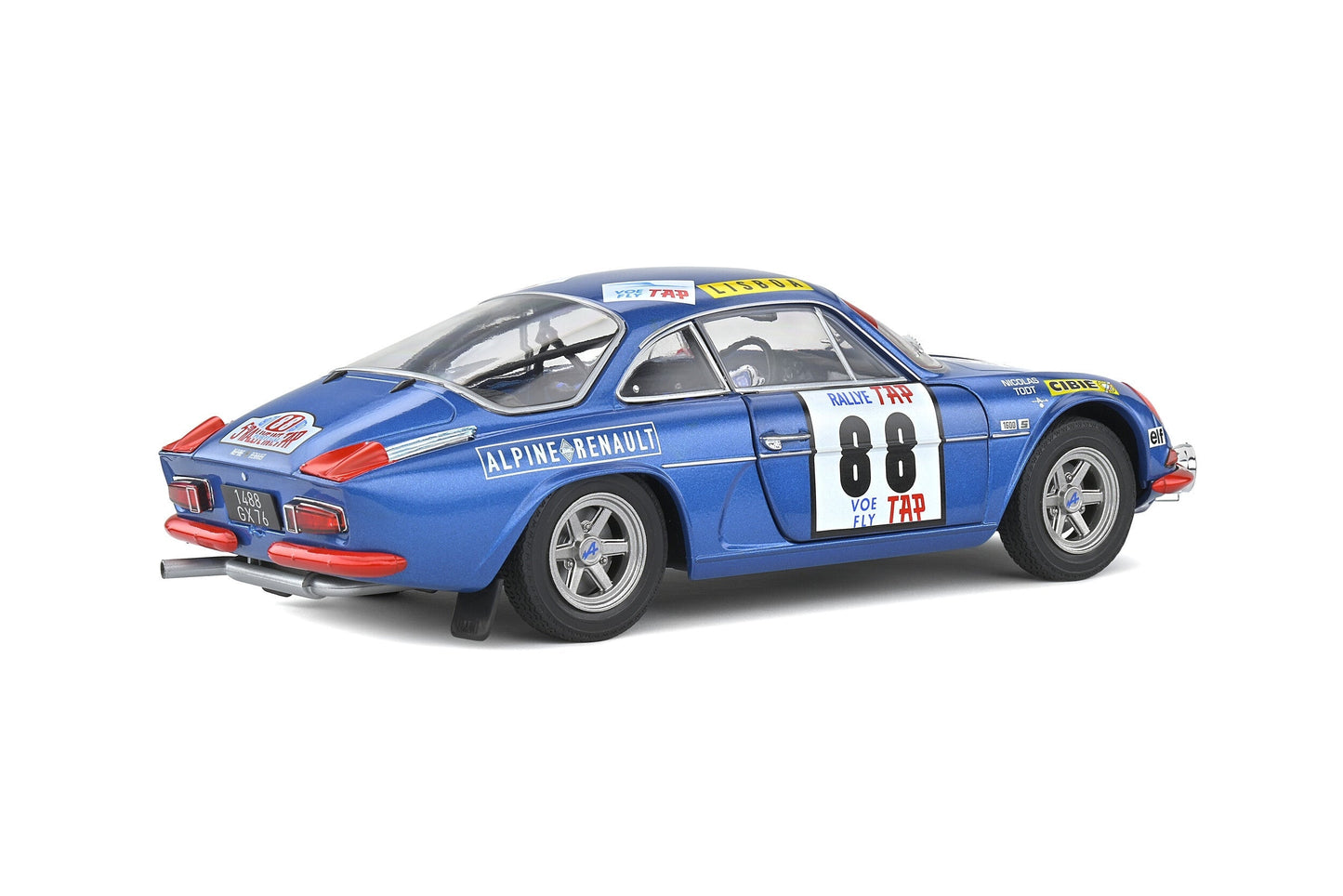 Macheta auto Alpine A110 1600S Rallye Du Portugal (1971) 1:18 Solido