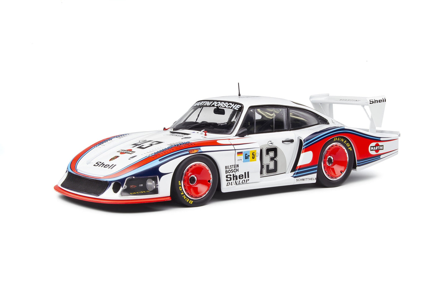 Macheta auto Porsche 935 “Moby Dick” 24H Le Mans 1978 #43 Schurti / Rolf / Stommelen 1:18 Solido