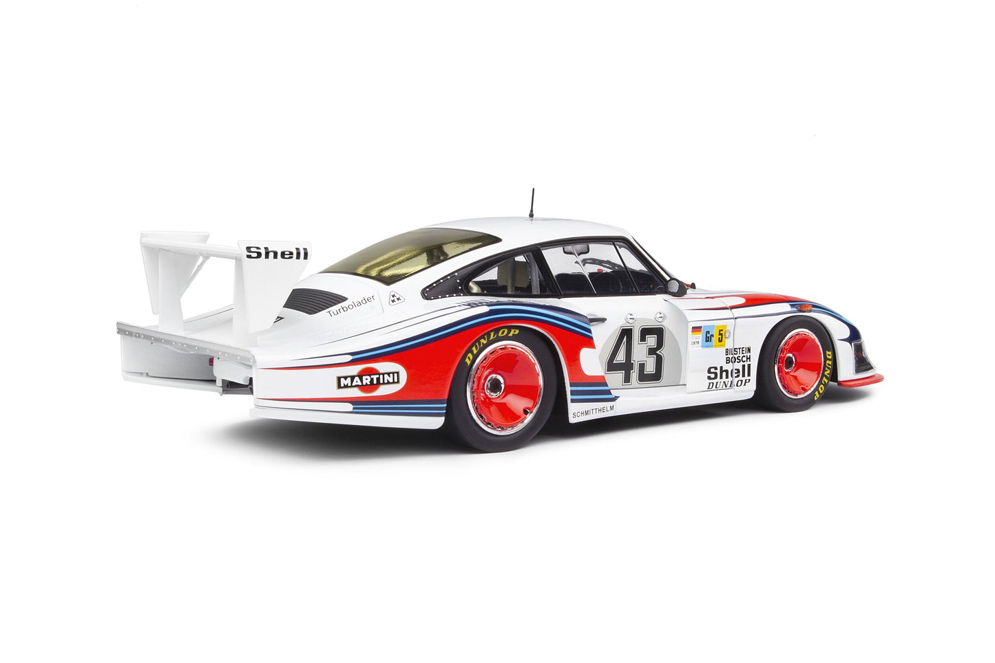 Macheta auto Porsche 935 “Moby Dick” 24H Le Mans 1978 #43 Schurti / Rolf / Stommelen 1:18 Solido