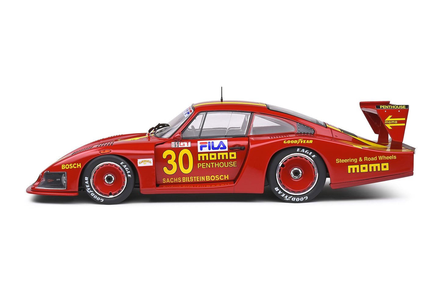 Macheta auto Porsche 935 Moby Dick 24H Le Mans 1982 #30 MORETTI 1:18 Solido