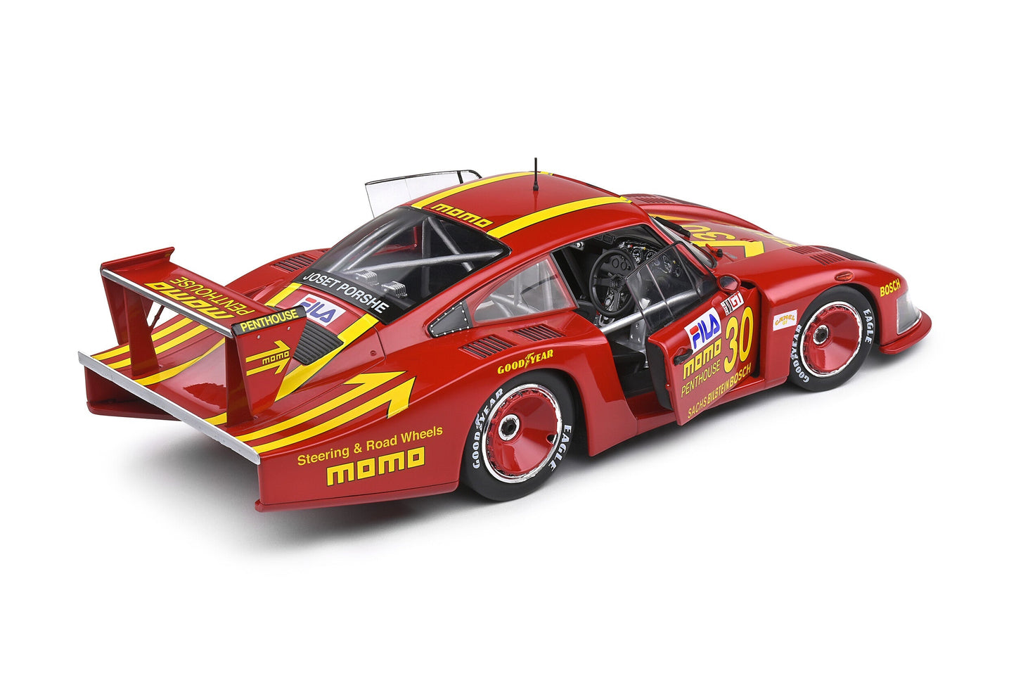 Macheta auto Porsche 935 Moby Dick 24H Le Mans 1982 #30 MORETTI 1:18 Solido