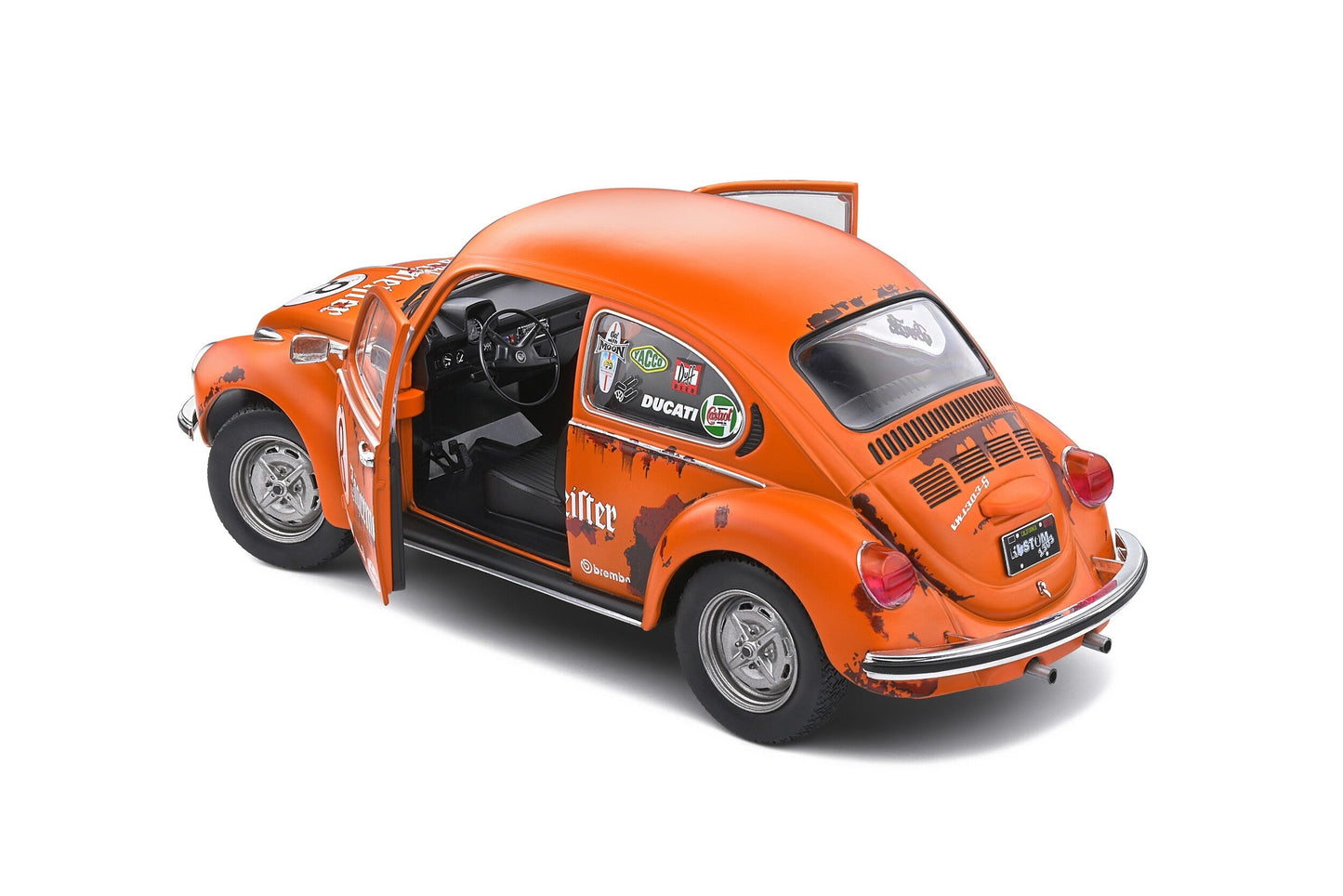 Macheta auto Volkswagen Beetle 1303 Jaeger Tribute Orange (1974) 1:18 Solido