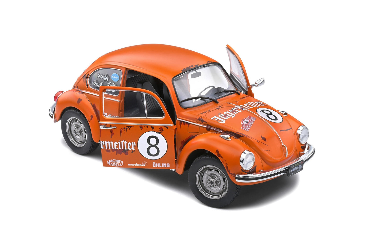 Macheta auto Volkswagen Beetle 1303 Jaeger Tribute Orange (1974) 1:18 Solido